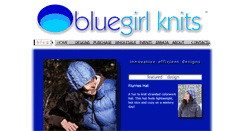 Desktop Screenshot of bluegirlknits.com